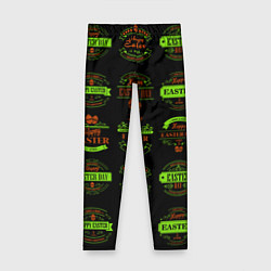 Леггинсы для девочки Easter holidays, цвет: 3D-принт