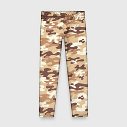 Леггинсы для девочки Камуфляж армия, цвет: 3D-принт