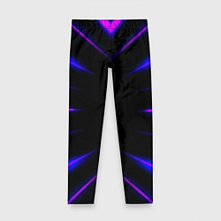 Детские легинсы Color black neon neon