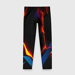 Детские легинсы Neon orange glow