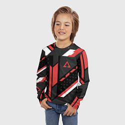 Лонгслив детский CS:GO Cyrex Pattern, цвет: 3D-принт — фото 2