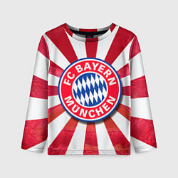 Лонгслив детский FC Bayern, цвет: 3D-принт