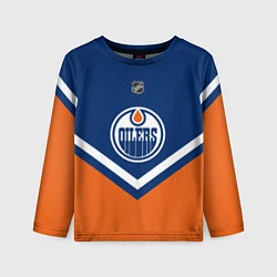 Детский лонгслив NHL: Edmonton Oilers