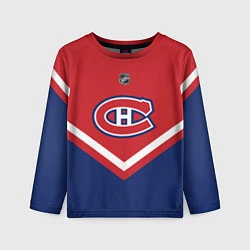 Лонгслив детский NHL: Montreal Canadiens, цвет: 3D-принт