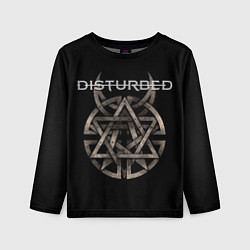 Детский лонгслив Disturbed Logo