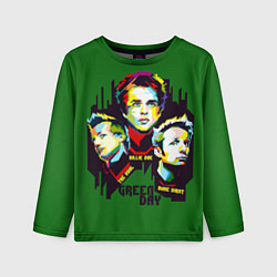 Детский лонгслив Green Day: Trio