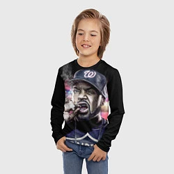 Лонгслив детский Ice Cube: Big boss, цвет: 3D-принт — фото 2