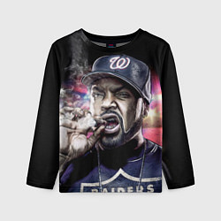 Лонгслив детский Ice Cube: Big boss, цвет: 3D-принт