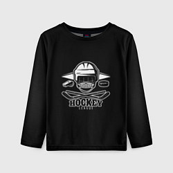 Лонгслив детский Hockey League, цвет: 3D-принт