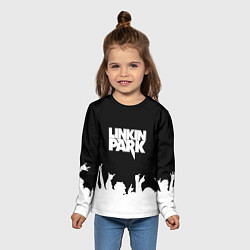 Лонгслив детский Linkin Park: Black Rock, цвет: 3D-принт — фото 2