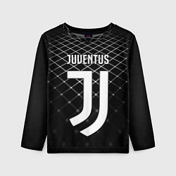 Лонгслив детский FC Juventus: Black Lines, цвет: 3D-принт