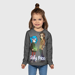 Лонгслив детский Sally Face: Friends, цвет: 3D-принт — фото 2