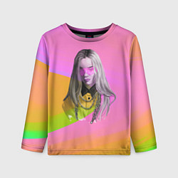 Детский лонгслив Billie Eilish: Pink Fashion