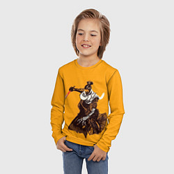 Лонгслив детский Sekiro shadows die twice, цвет: 3D-принт — фото 2