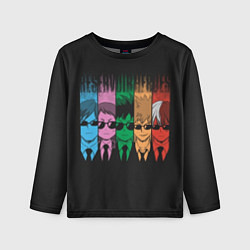 Лонгслив детский My Hero Academia герои, цвет: 3D-принт