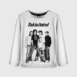 Лонгслив детский Tokio Hotel pop rock band, цвет: 3D-принт