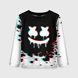 Детский лонгслив MARSHMELLO GLITCH