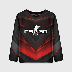 Лонгслив детский CS GO logo, цвет: 3D-принт