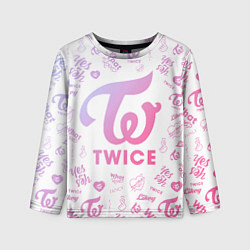 Детский лонгслив TWICE