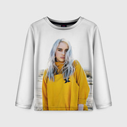 Лонгслив детский BILLIE EILISH, цвет: 3D-принт