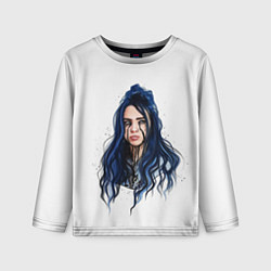 Лонгслив детский BILLIE EILISH, цвет: 3D-принт