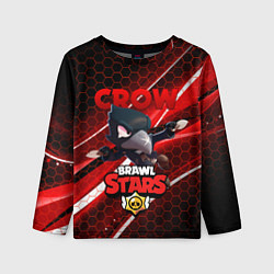 Детский лонгслив BRAWL STARS CROW