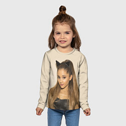 Лонгслив детский Ariana Grande Ариана Гранде, цвет: 3D-принт — фото 2