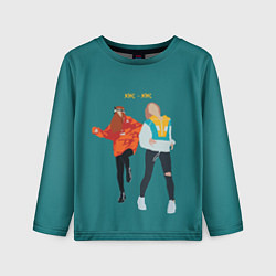 Детский лонгслив Кис-кис