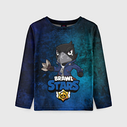 Детский лонгслив Brawl Stars CROW