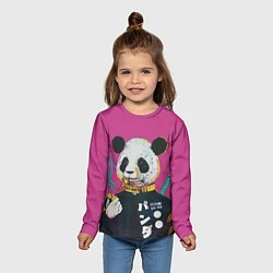 Лонгслив детский Off-White for Panda, цвет: 3D-принт — фото 2