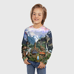 Лонгслив детский HEROES, цвет: 3D-принт — фото 2