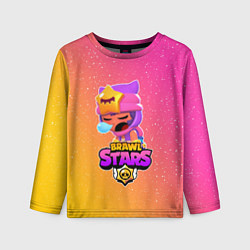 Лонгслив детский BRAWL STARS SANDY, цвет: 3D-принт