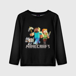 Детский лонгслив MINECRAFT