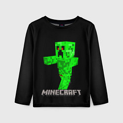 Детский лонгслив MINECRAFT CREEPER