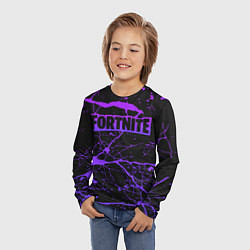 Лонгслив детский Fortnite, цвет: 3D-принт — фото 2