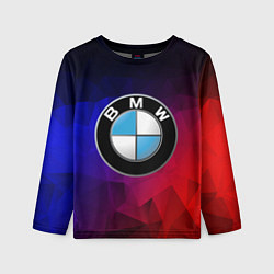 Лонгслив детский BMW NEON, цвет: 3D-принт