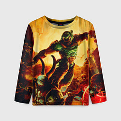 Лонгслив детский Doom Eternal, цвет: 3D-принт