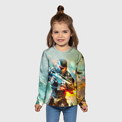 Лонгслив детский CRYSIS, цвет: 3D-принт — фото 2