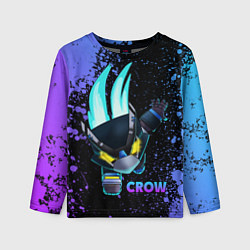 Детский лонгслив Brawl Stars CROW