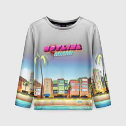 Детский лонгслив HOTLINE MIAMI