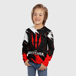 Лонгслив детский The Witcher, цвет: 3D-принт — фото 2