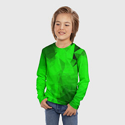 Лонгслив детский GREEN, цвет: 3D-принт — фото 2