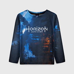 Лонгслив детский HORIZON ZERO DAWN, цвет: 3D-принт