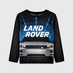 Лонгслив детский LAND ROVER, цвет: 3D-принт