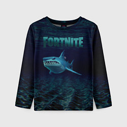 Лонгслив детский Loot Shark Fortnite, цвет: 3D-принт
