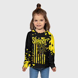 Лонгслив детский Slipknot, цвет: 3D-принт — фото 2