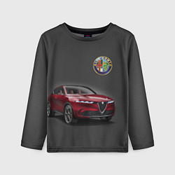 Лонгслив детский Alfa Romeo - Italy, цвет: 3D-принт