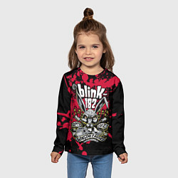 Лонгслив детский Blink 182, цвет: 3D-принт — фото 2