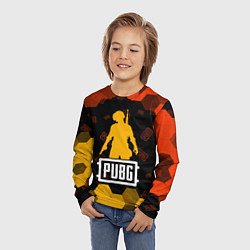 Лонгслив детский PUBG ПАБГ, цвет: 3D-принт — фото 2