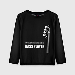 Детский лонгслив BASS PLAYER GUITAR